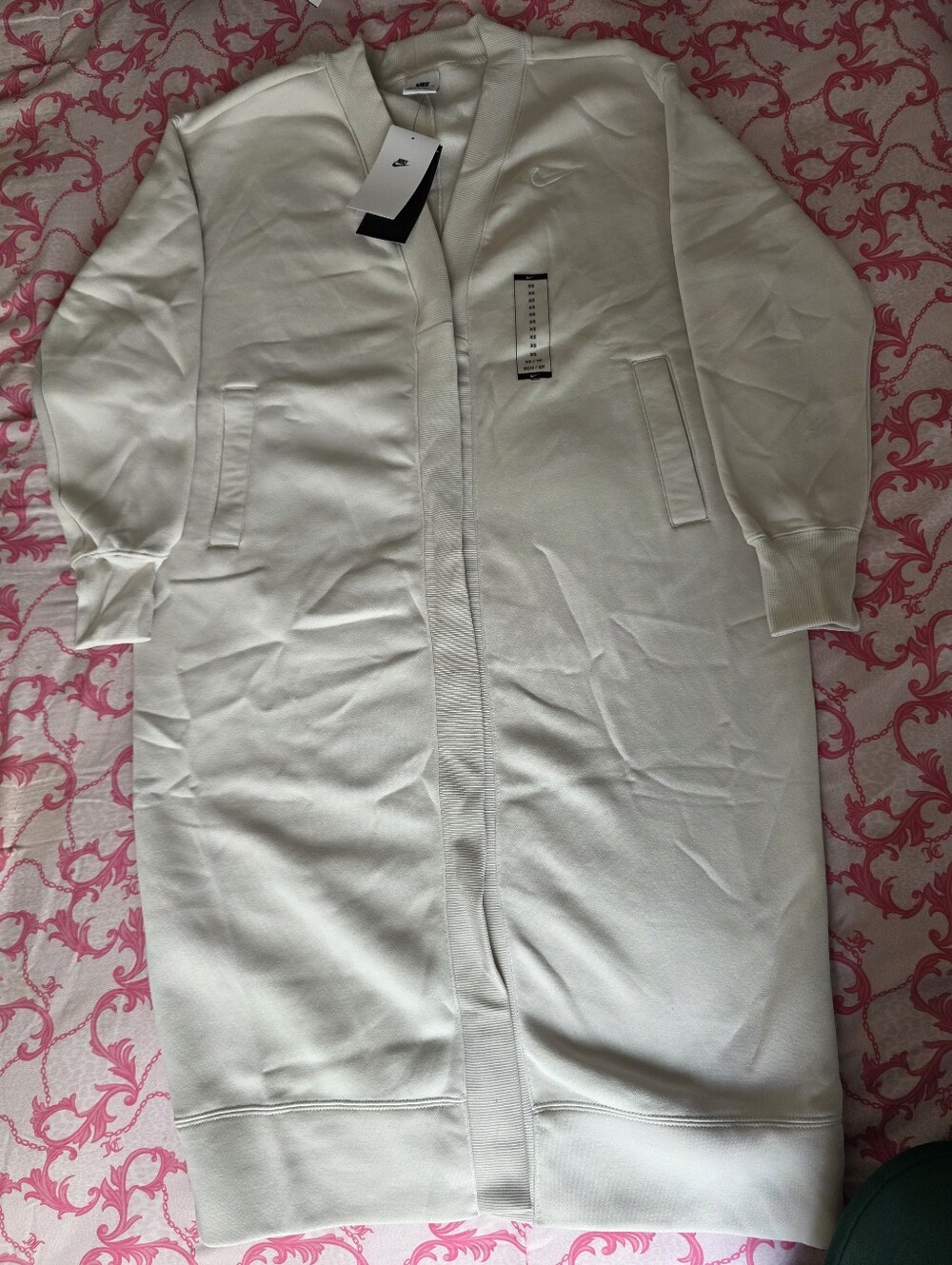 Nike Men's Cream Full-Zip Jacket